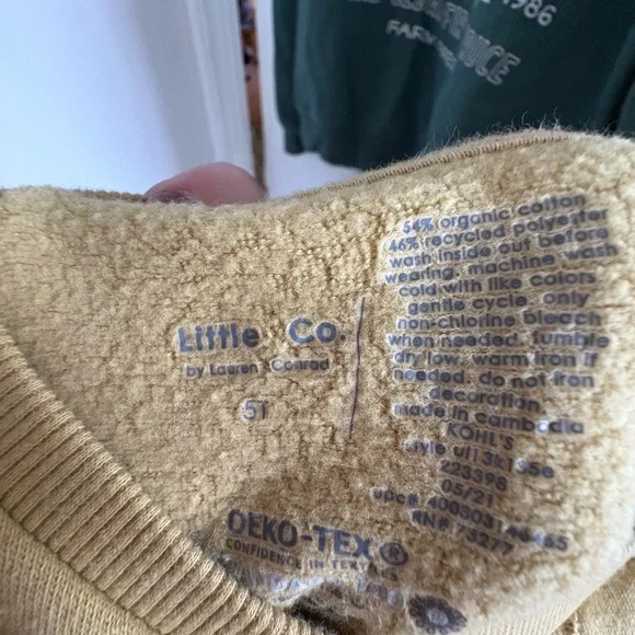 BUNDLE of Little Co by Lauren Conrad HOLIDAY Tops + Pants - Picture 3 of 12